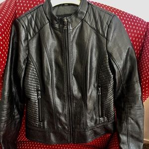 Leather Jacket by Guess size S